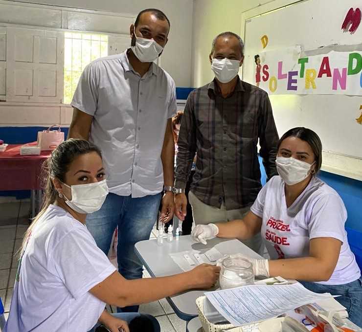 Camacã: PSF Rural realiza ações Dezembro Vermelho no Assentamento Nova Ipiranga
